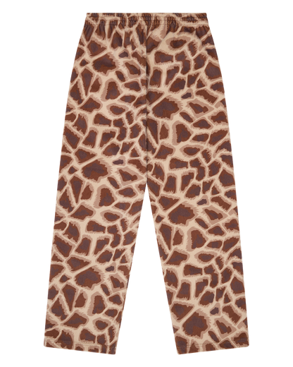 Faux Fur Giraffe Print Sweatpant – view 2