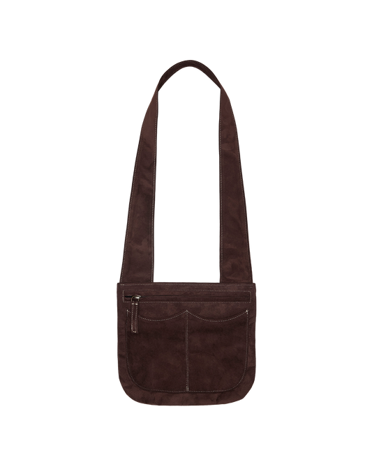 Suede Neck Bag
