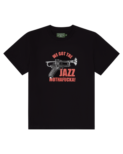 St. Albans Jazz Tee Black