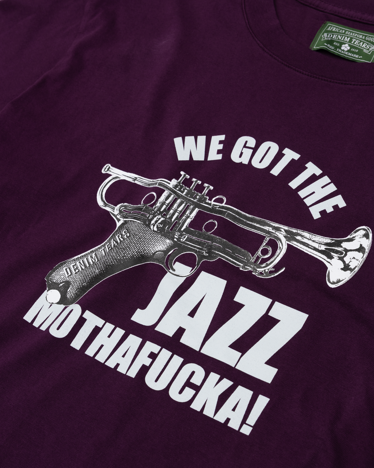 St. Albans Jazz Tee Purple – view 3