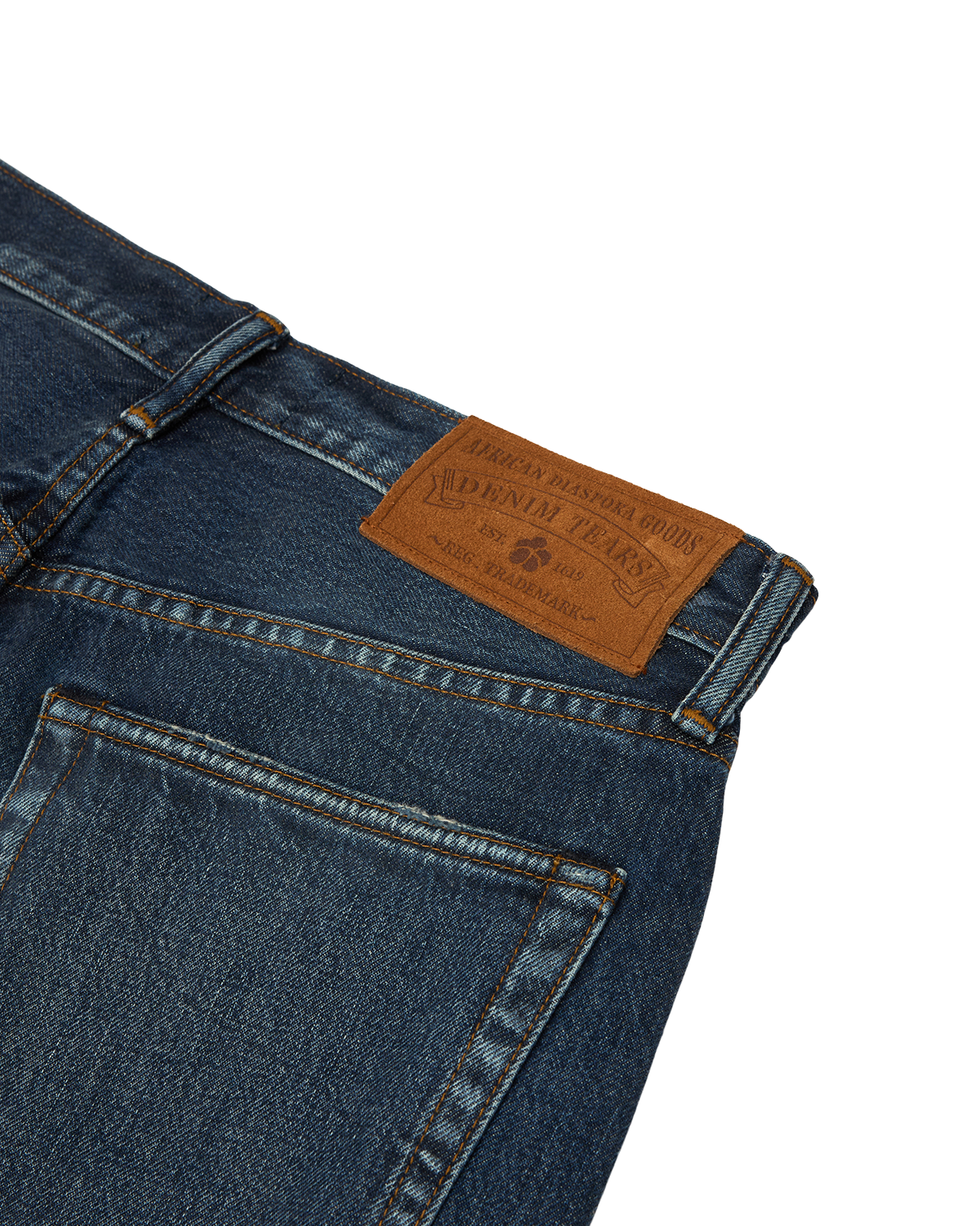 Straight Denim Pant Dark Wash – view 3