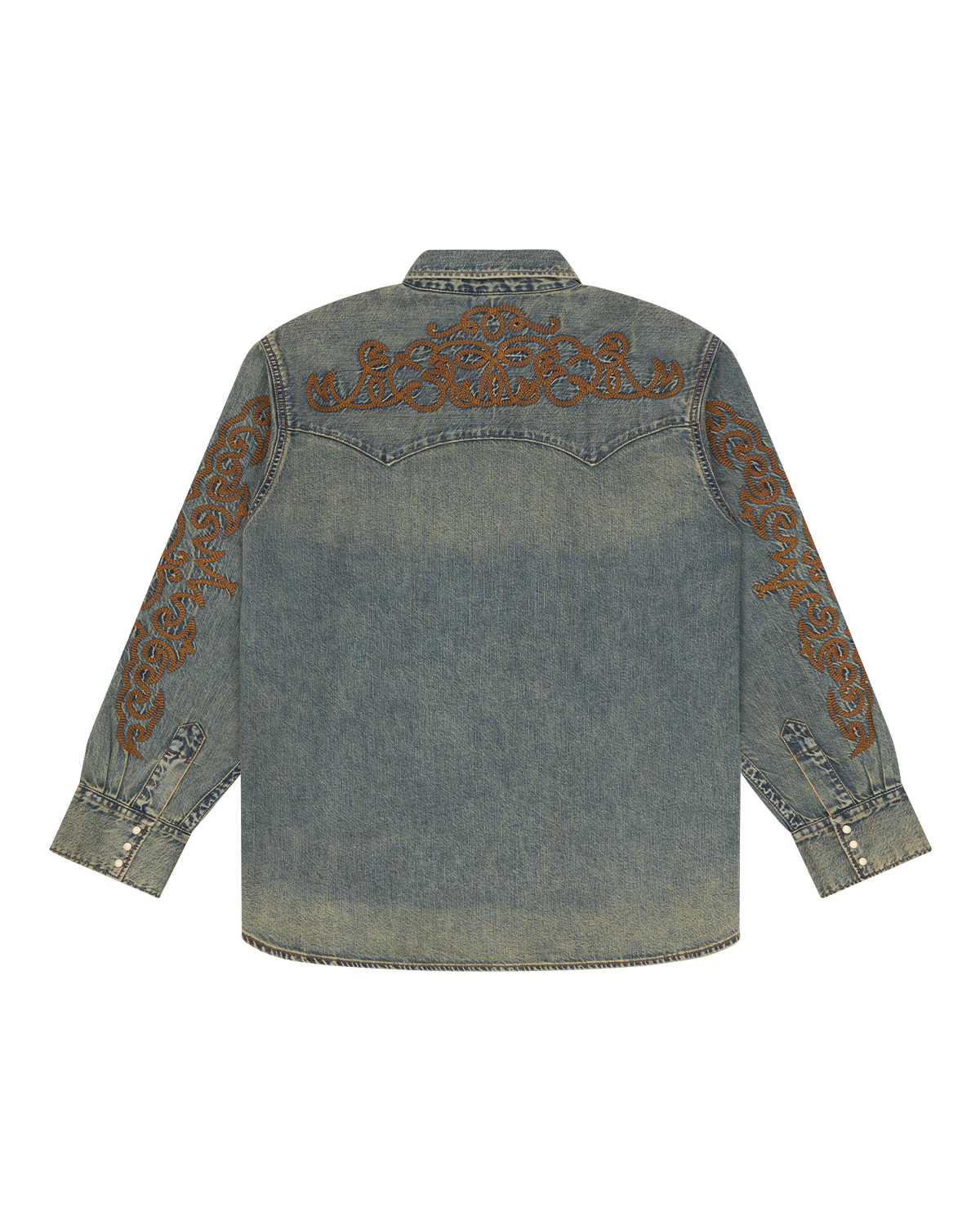Western Denim Button Up Shirt – view 2