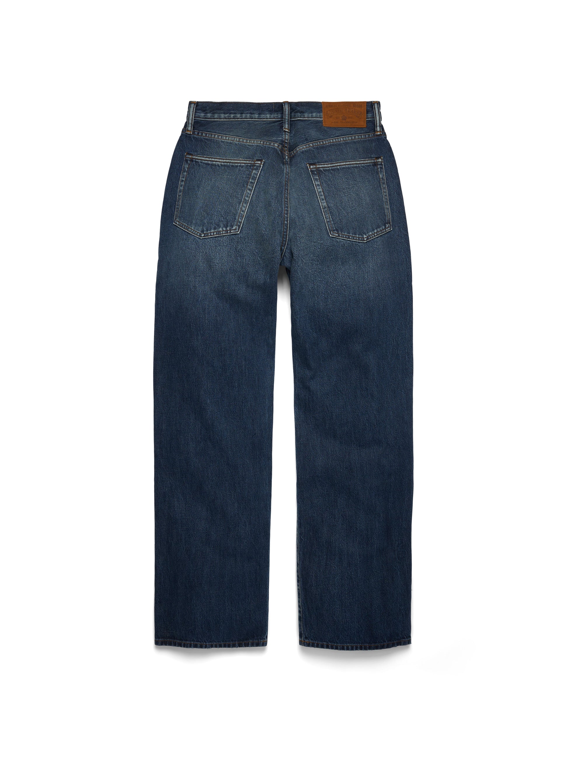 Baggy Denim Pant Dark Wash – view 2