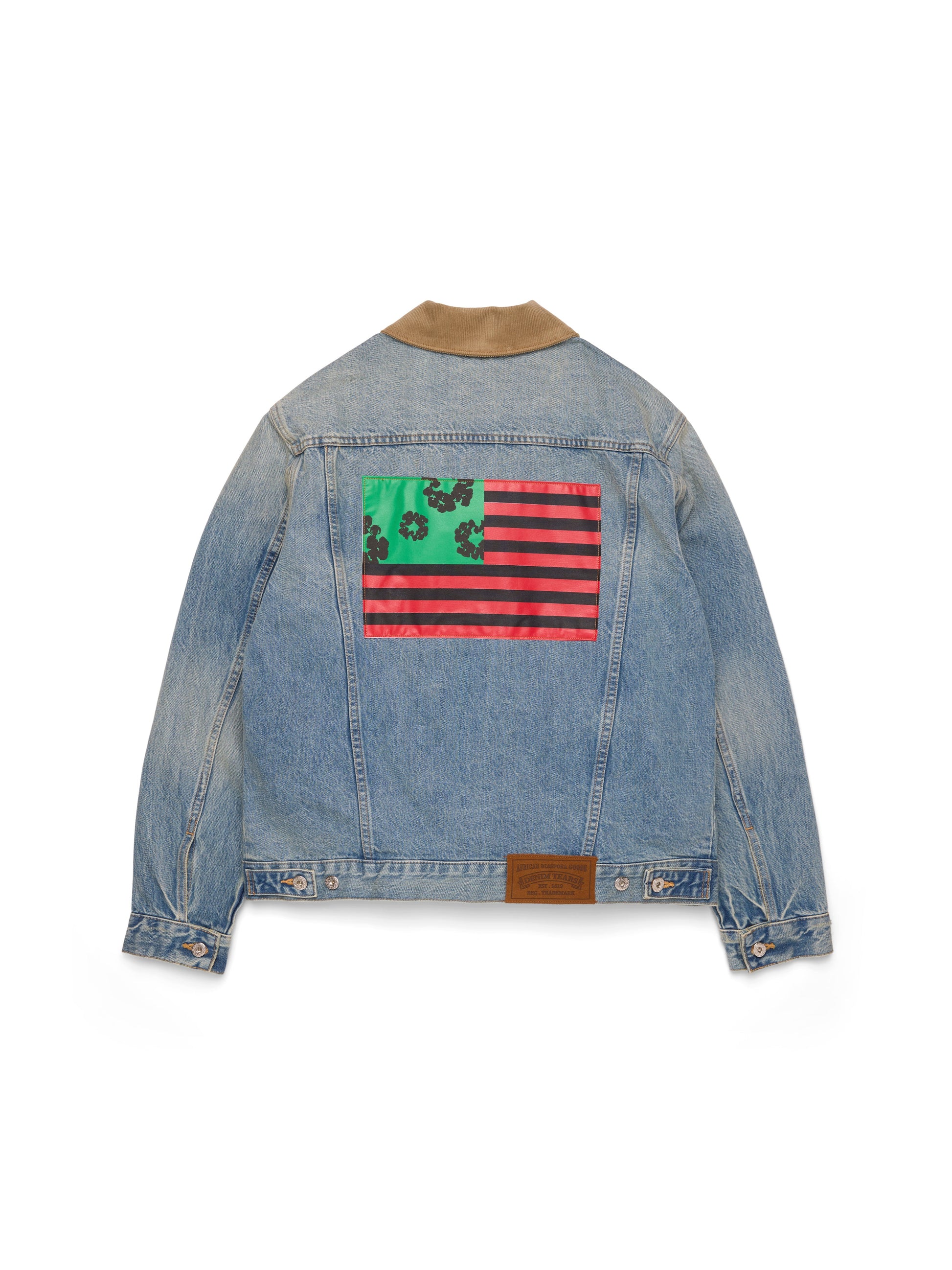 Flag Denim Jacket Light Wash – view 2