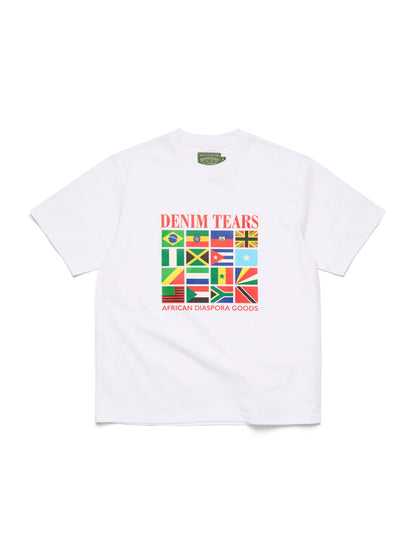 Diaspora Flags Tee White