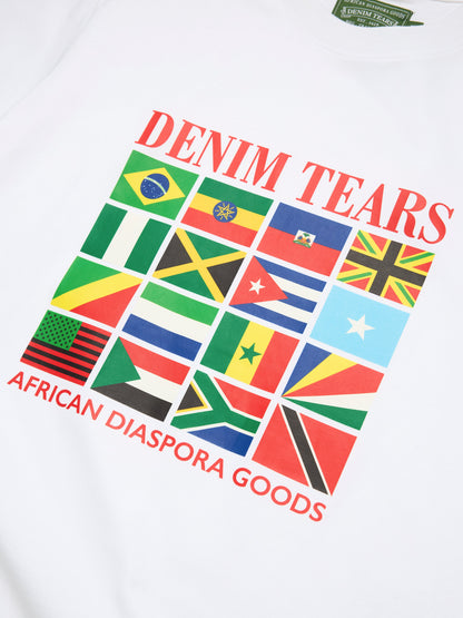 Diaspora Flags Tee White