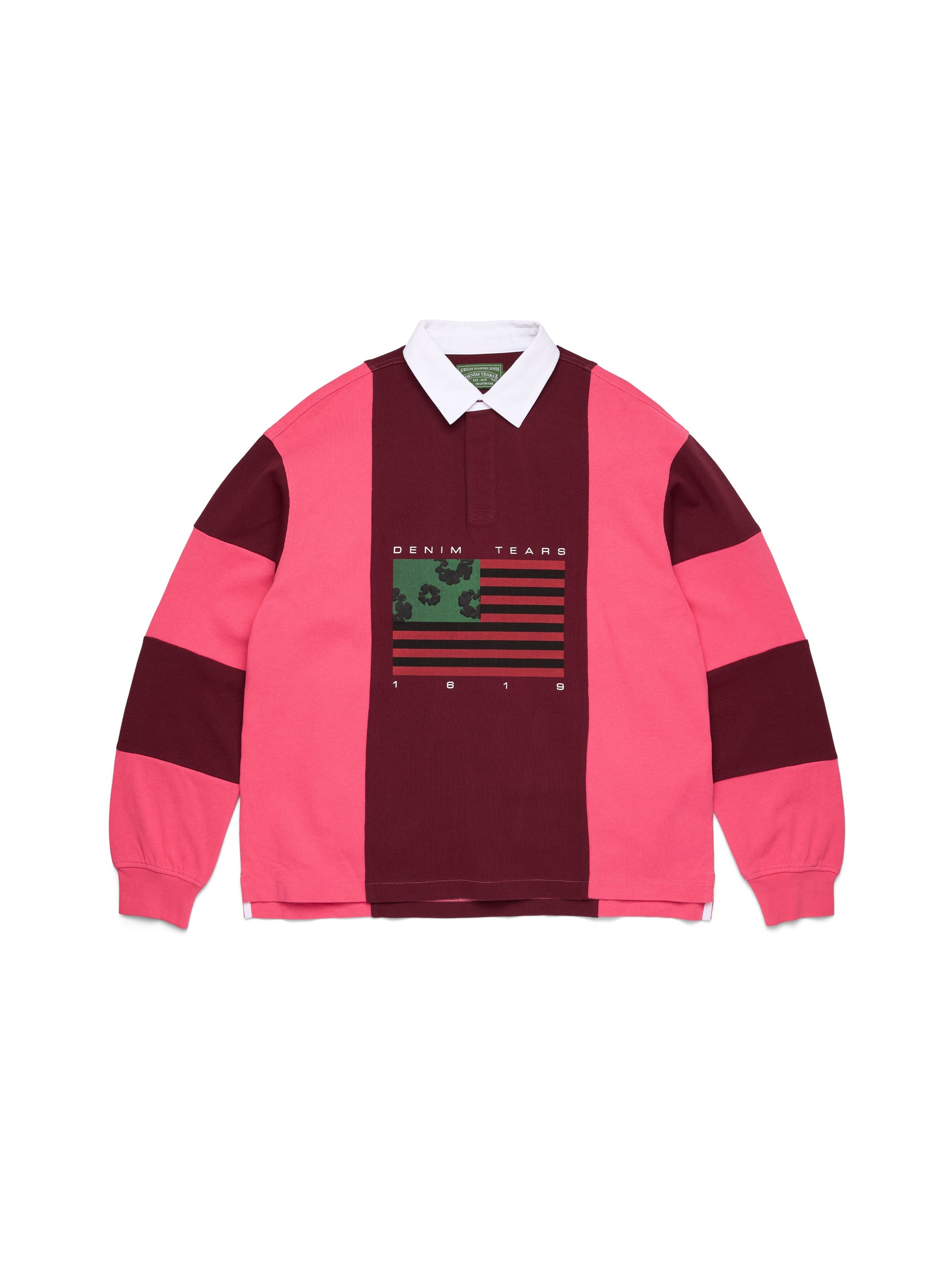 Cotton Wreath Pan-African Flag Rugby Pink/Brown