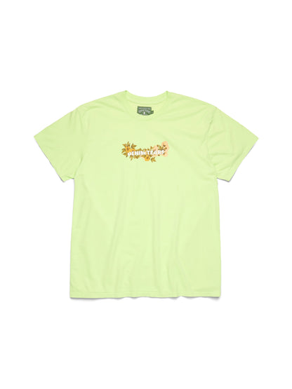 Cotton Floral Logo Lime