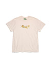 Cotton Floral Logo Tan