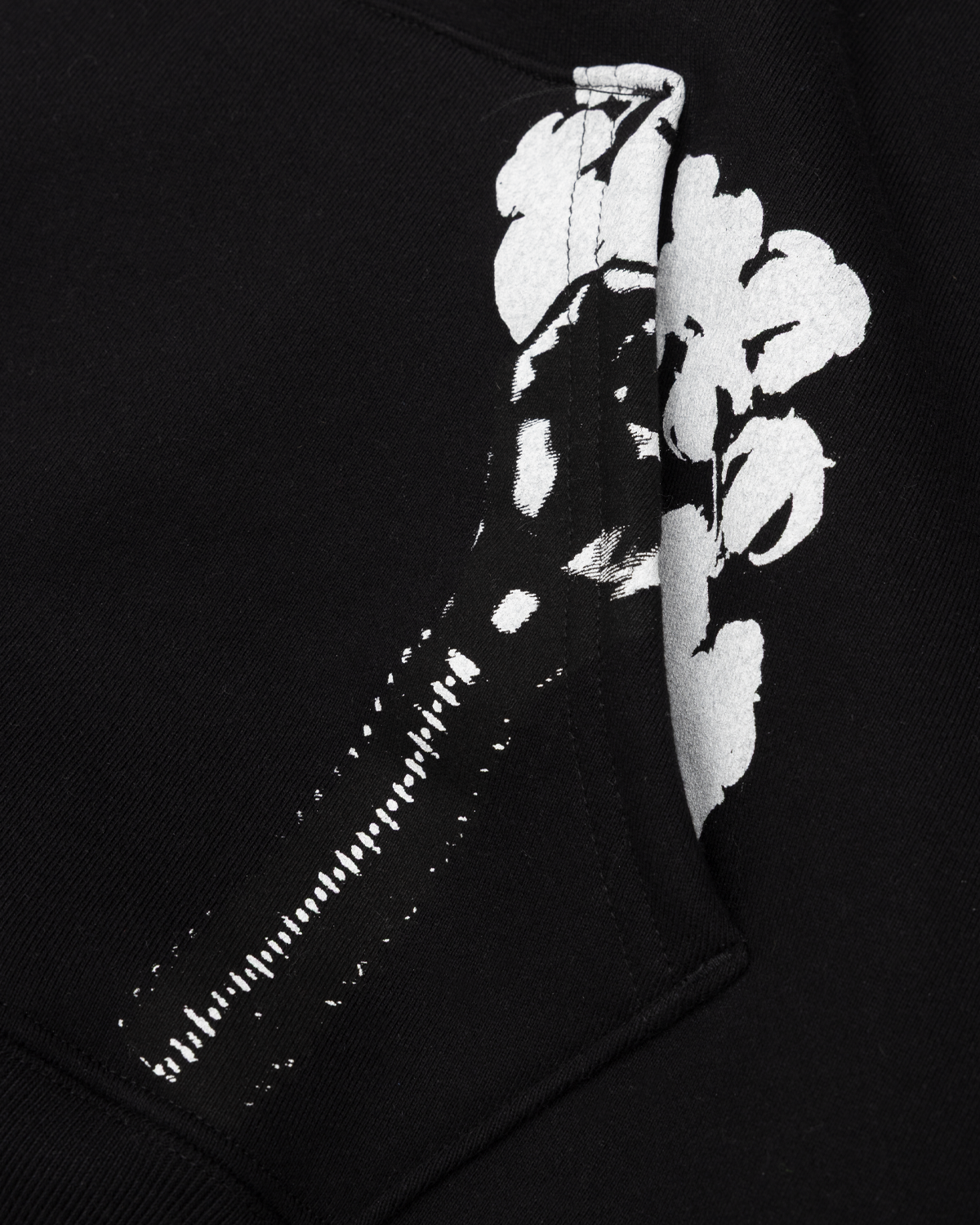Hardies Tears Fist Wreath Hoodie – view 3