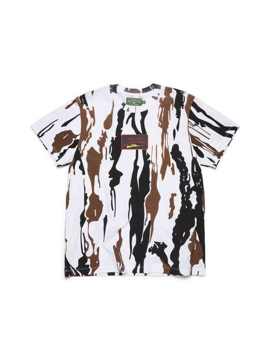 Jim Crow Hunt Tee White Camo