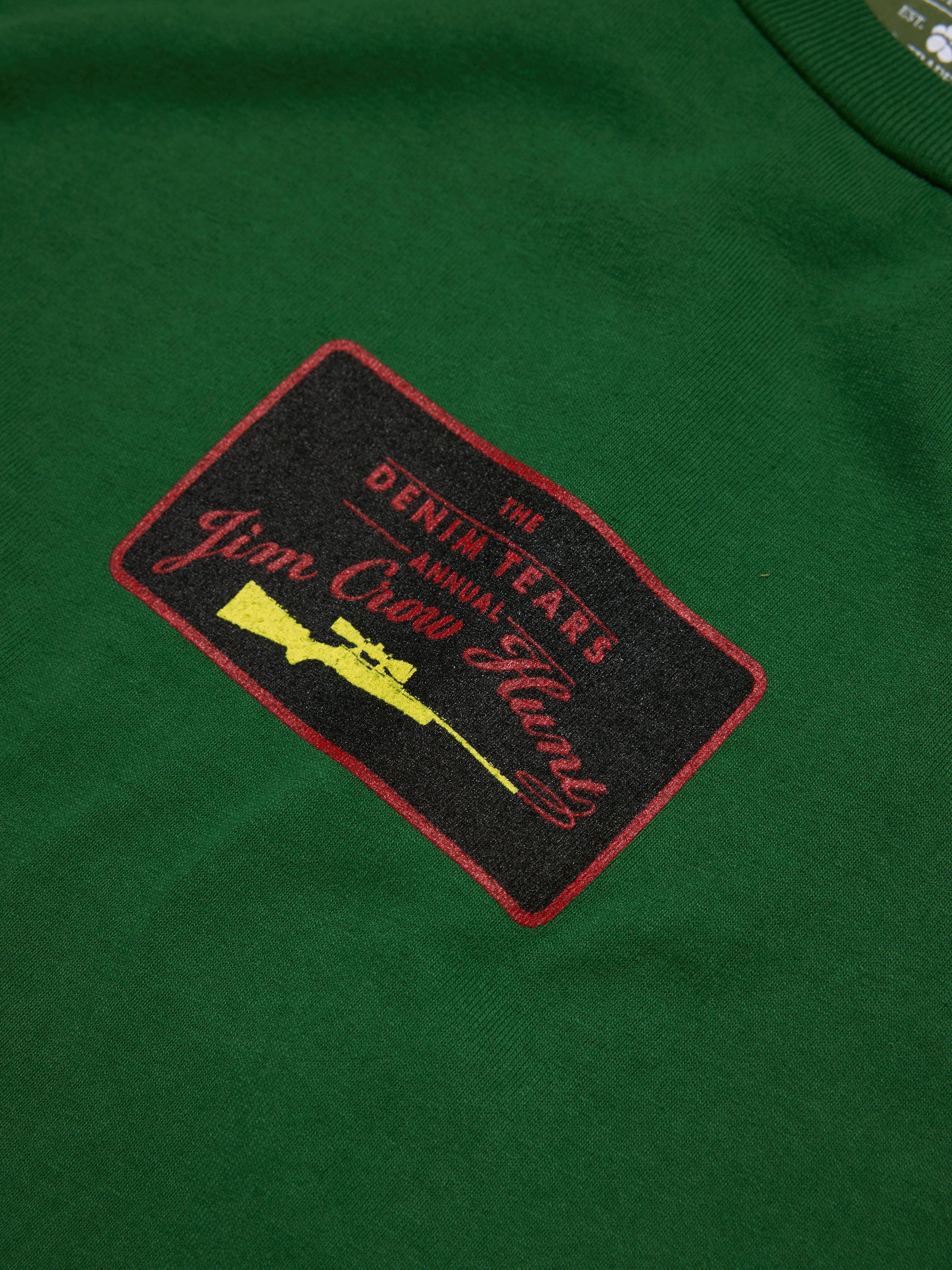 Jim Crow Hunt Tee Green – view 3