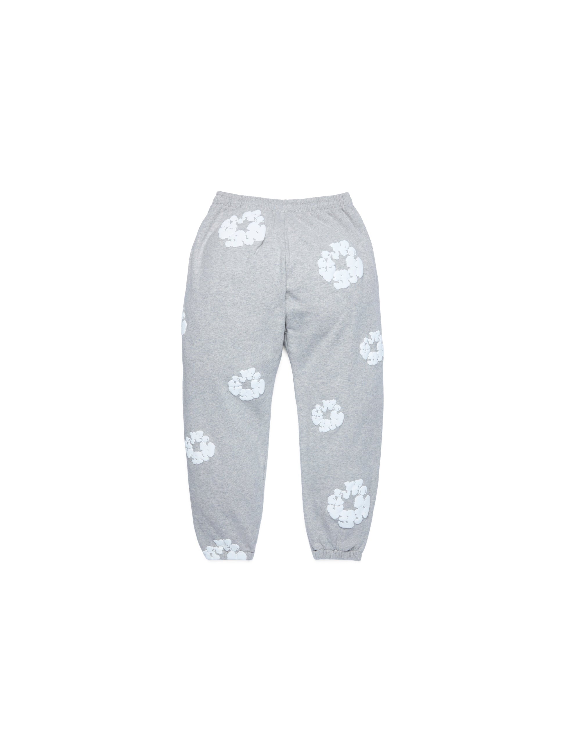Kids Cotton Wreath Sweatpants Grey – view 2