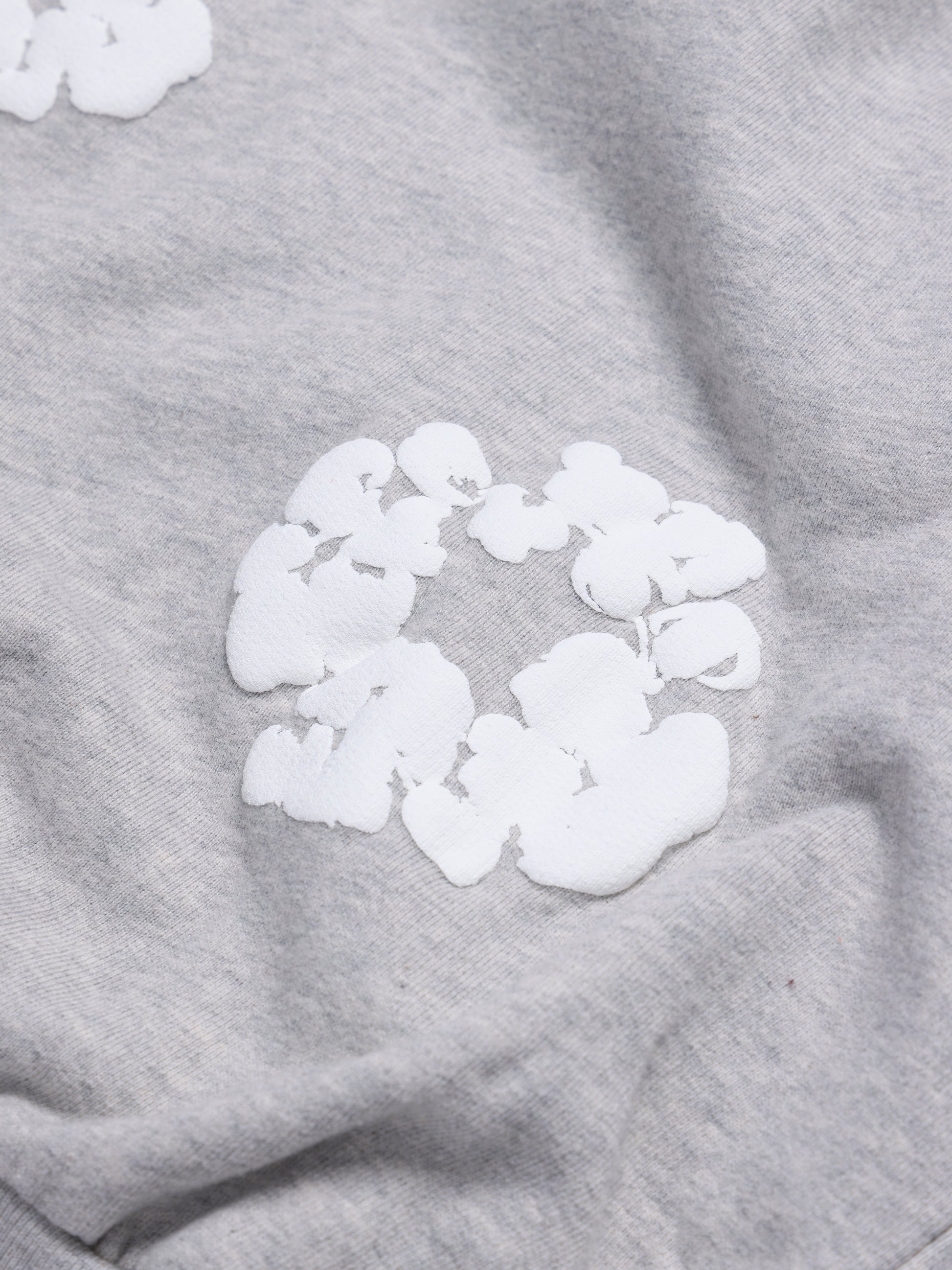 Kids Cotton Wreath Sweatpants Grey – view 3