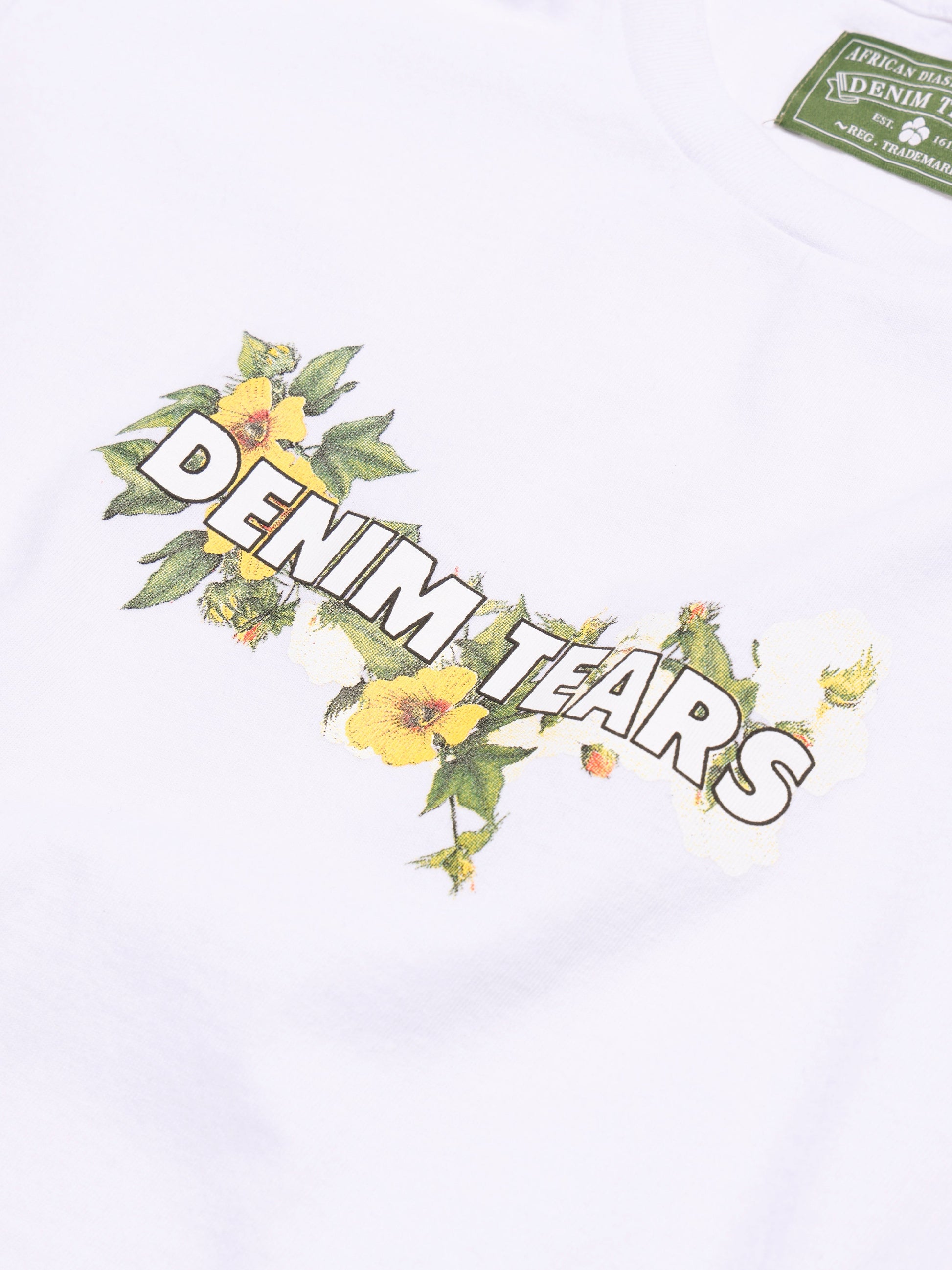 Kids Cotton Floral Logo Tee – view 2