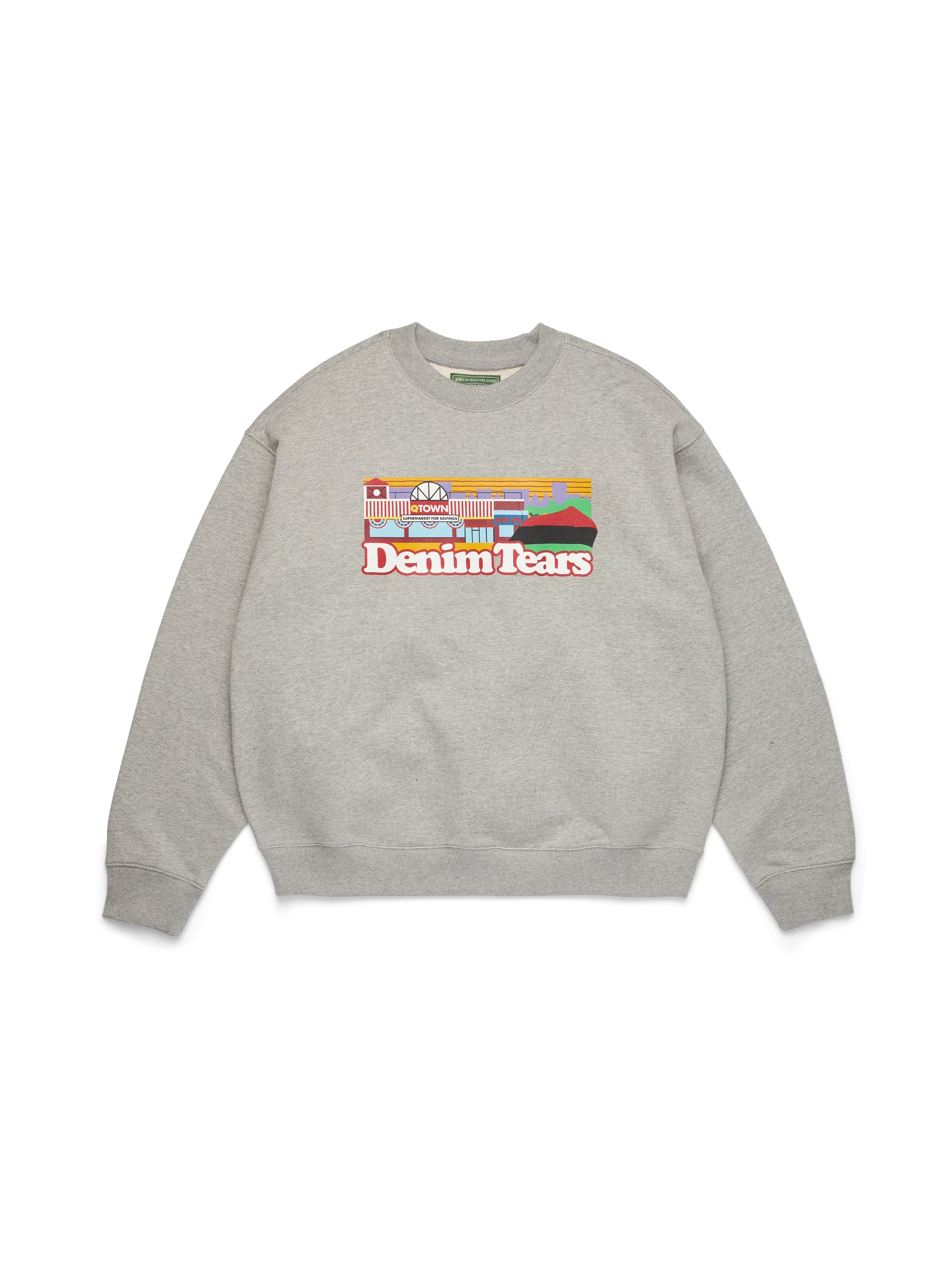 Liberty Rock Skyline Crewneck Grey