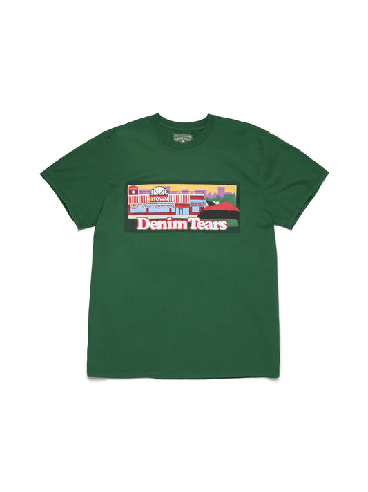 Liberty Rock Skyline Tee Green