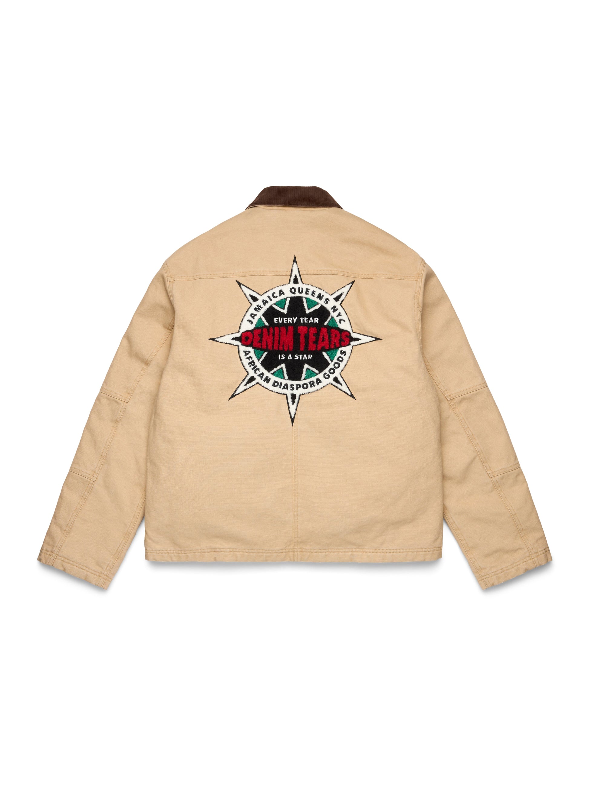 Every Tear Is A Star Work Jacket Khaki – view 2