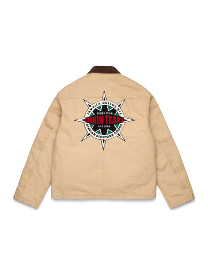 Every Tear Is A Star Work Jacket Khaki – view 2