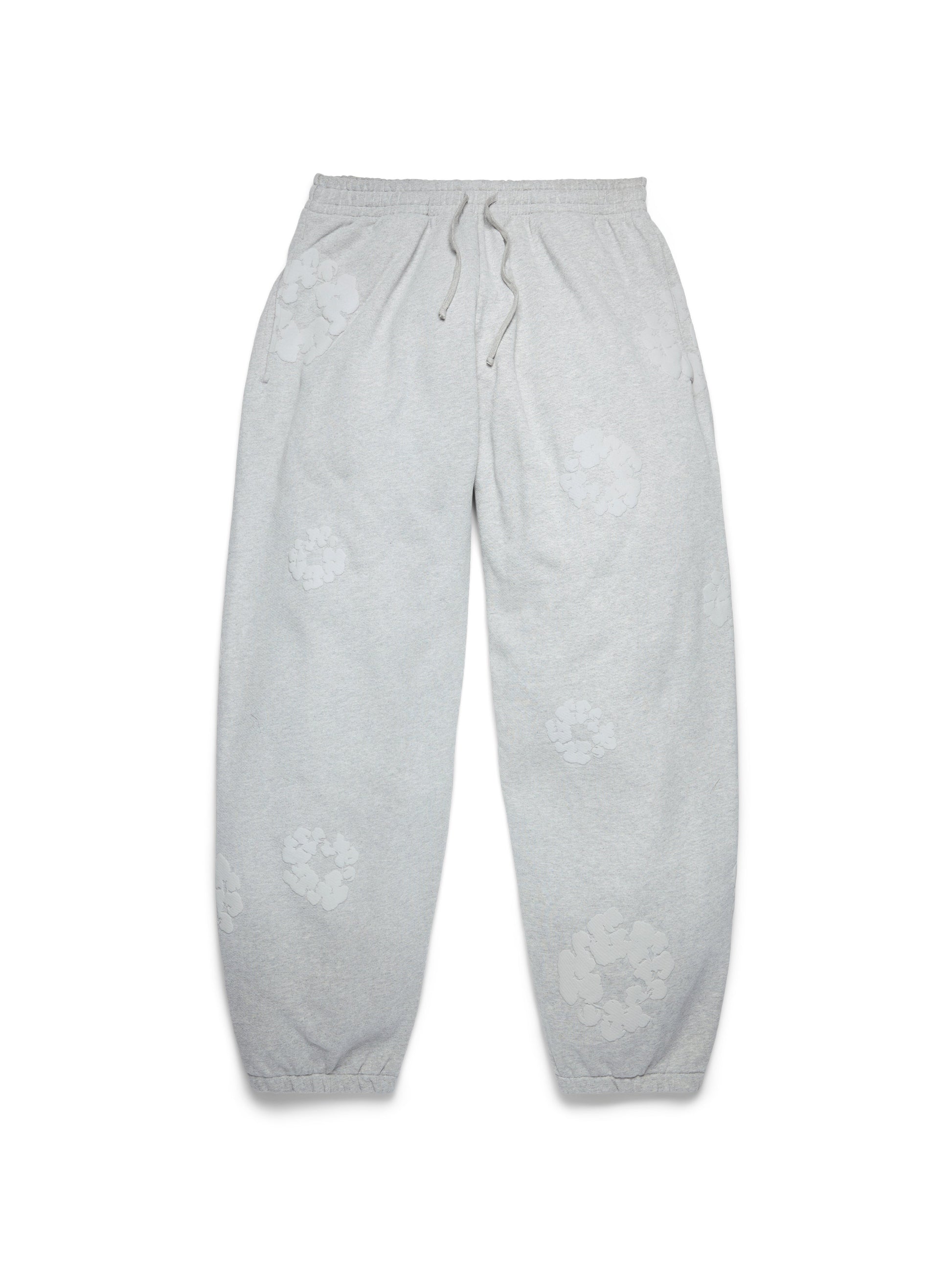 Mono Cotton Wreath Sweatpants Grey