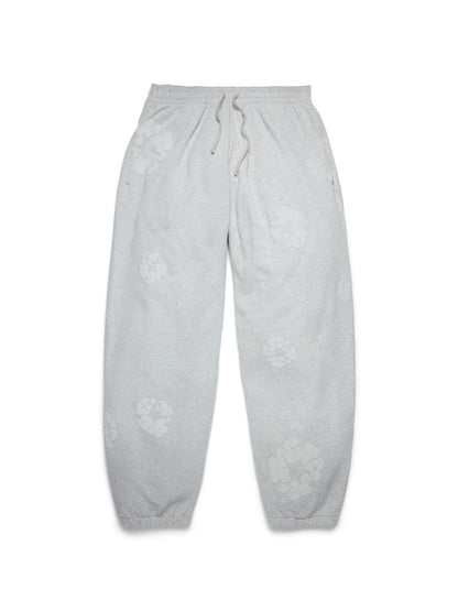 Mono Cotton Wreath Sweatpants Grey