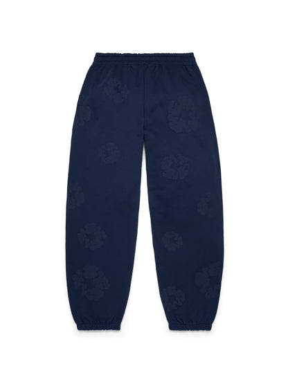 Mono Cotton Wreath Sweatpants Navy – view 2