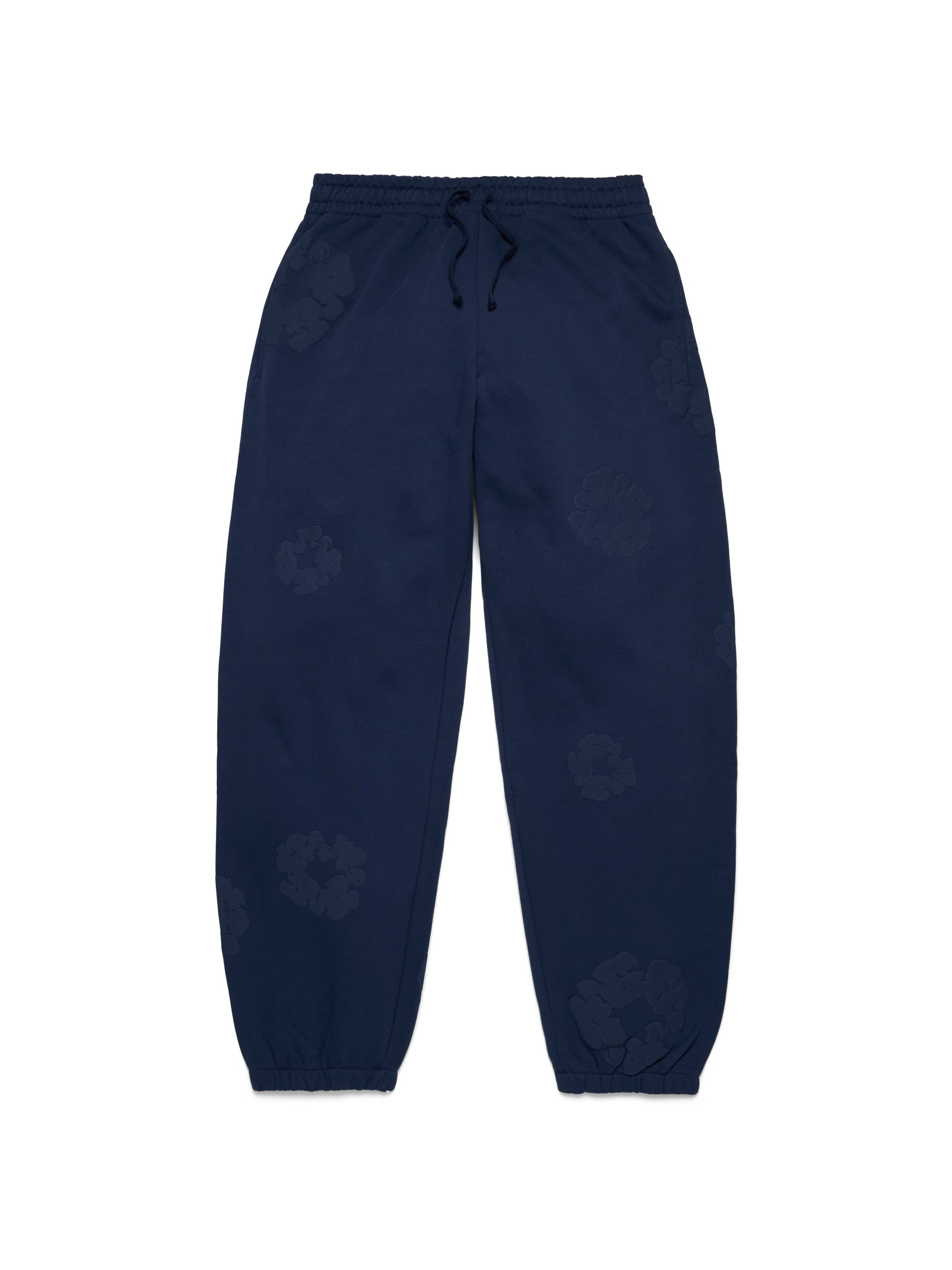 Mono Cotton Wreath Sweatpants Navy