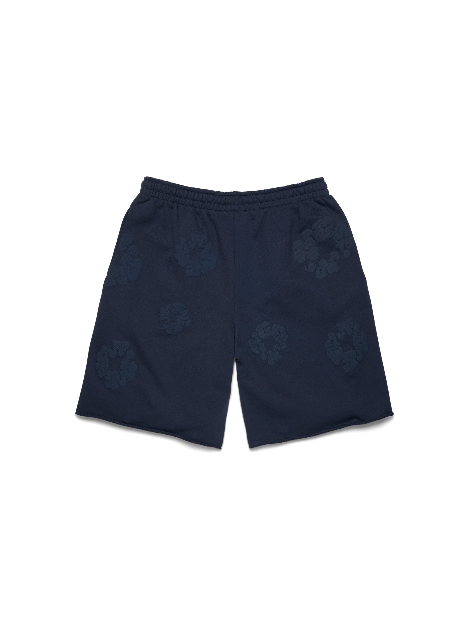 Mono Cotton Wreath Sweatshorts Navy – view 2
