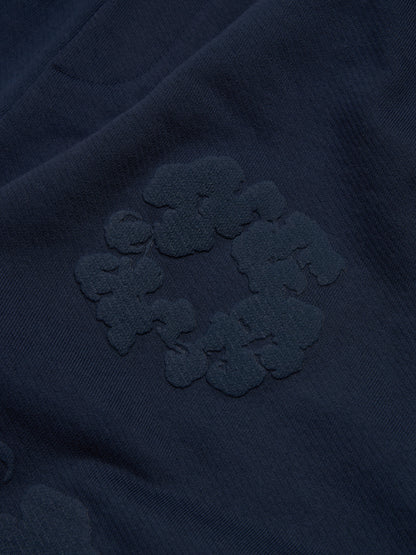 Mono Cotton Wreath Sweatshorts Navy – view 3