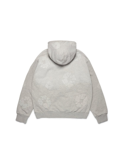 Mono Cotton Wreath Hoodie Grey – view 2