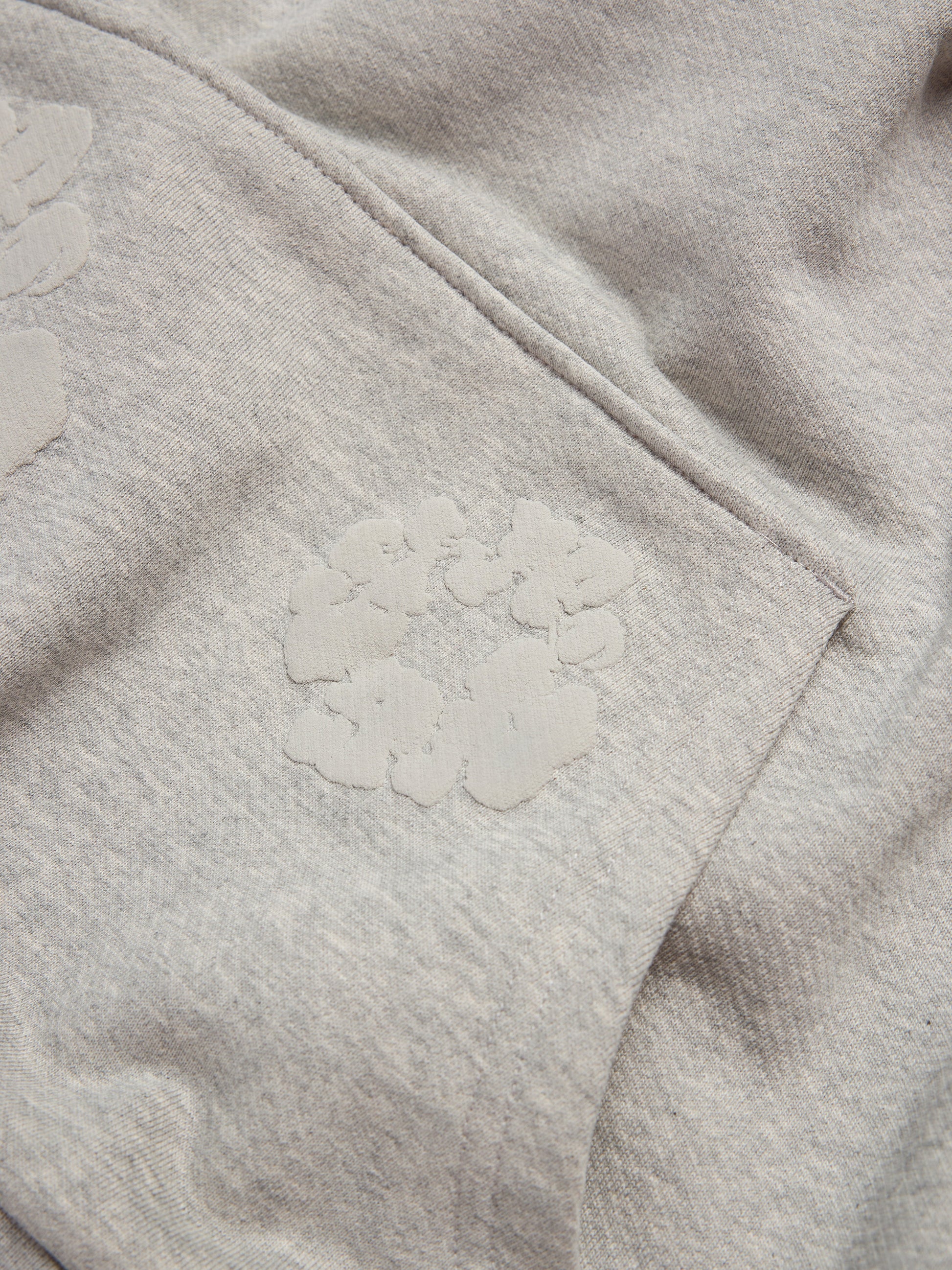 Mono Cotton Wreath Hoodie Grey – view 3