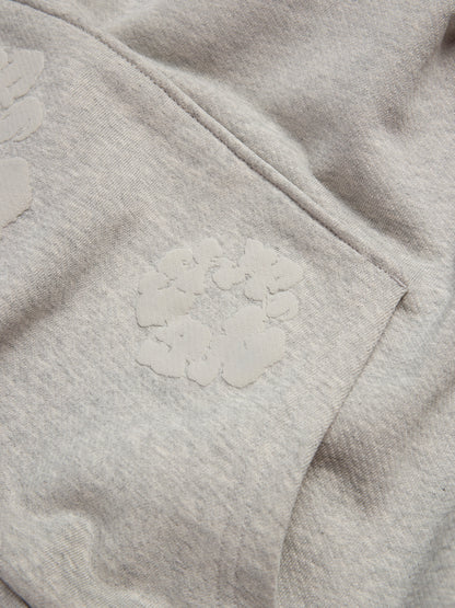 Mono Cotton Wreath Hoodie Grey – view 3