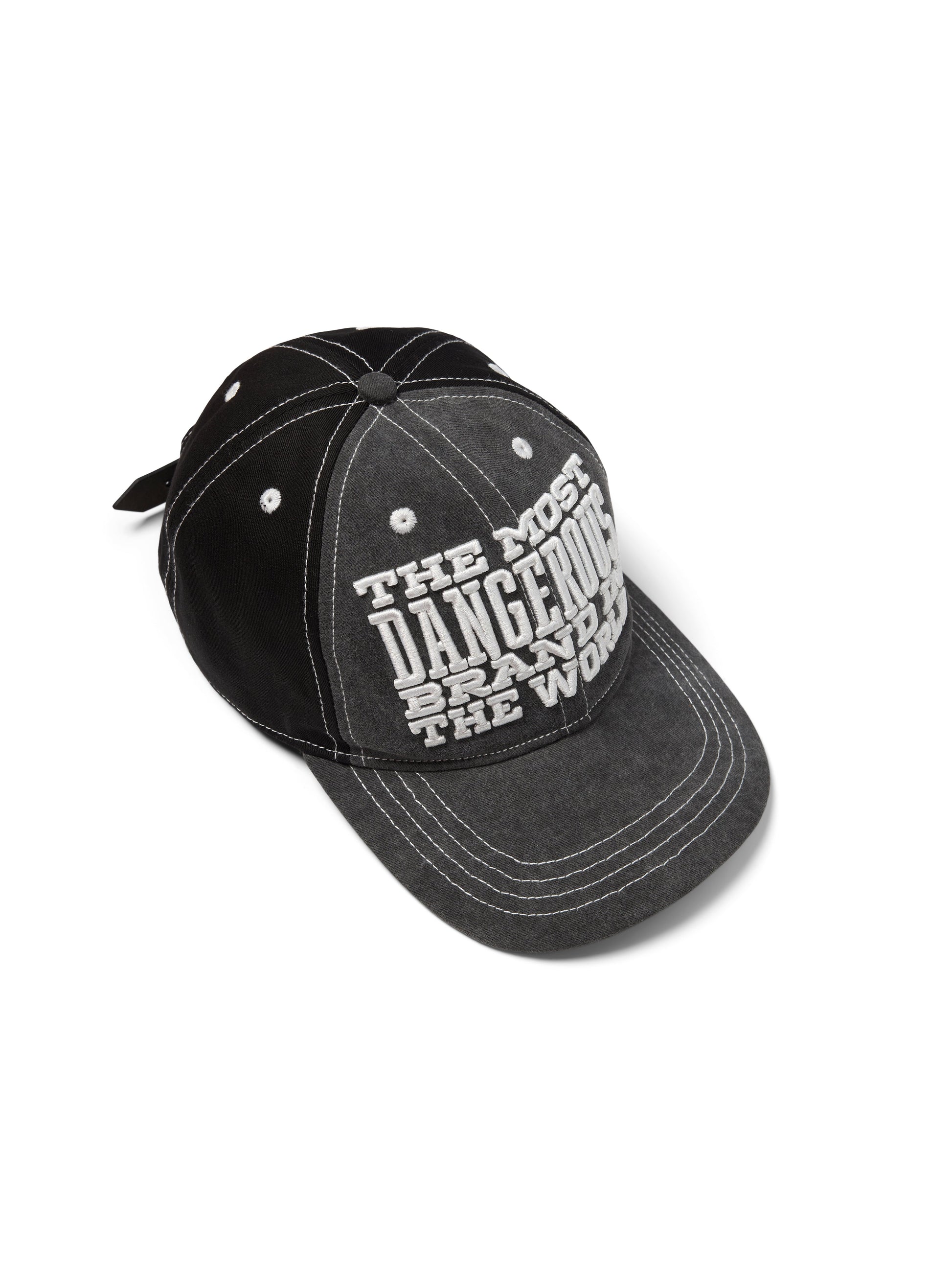 Most Dangerous Brand Cap Black