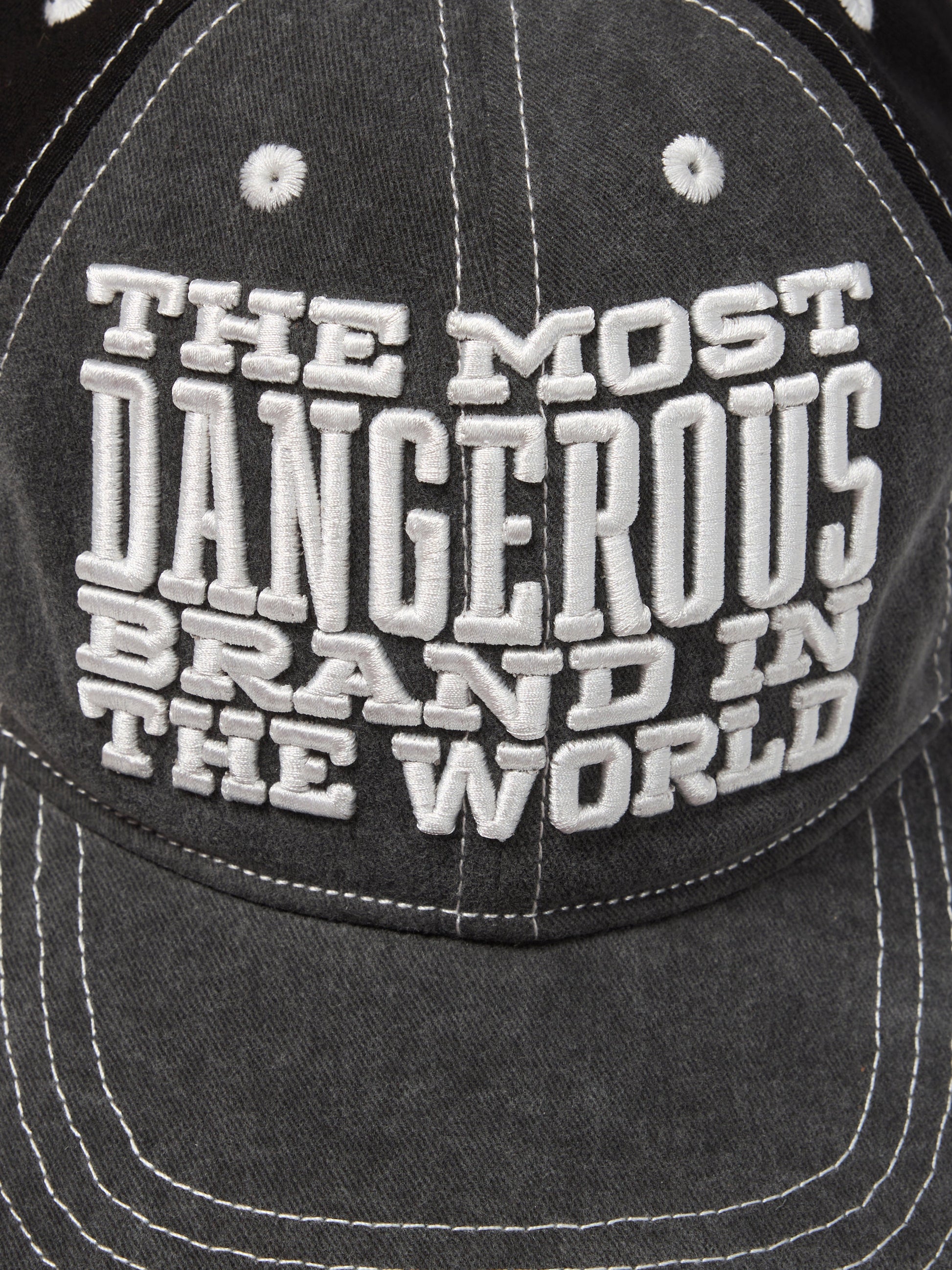 Most Dangerous Brand Cap Black – view 3