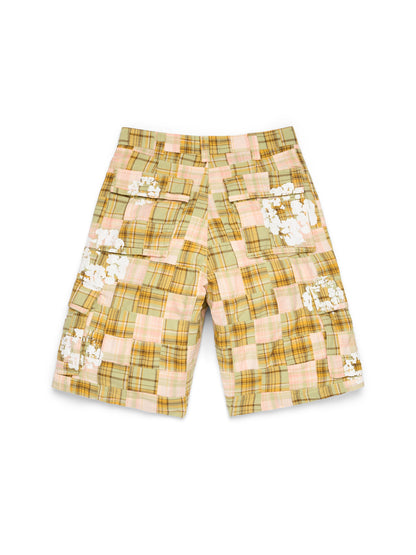 Cotton Wreath Cargo Short Madras – view 2