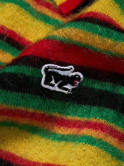 Panther Mohair Knit Polo
