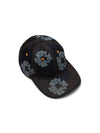 Mono Cotton Wreath Raw Denim Cap Washed Indigo