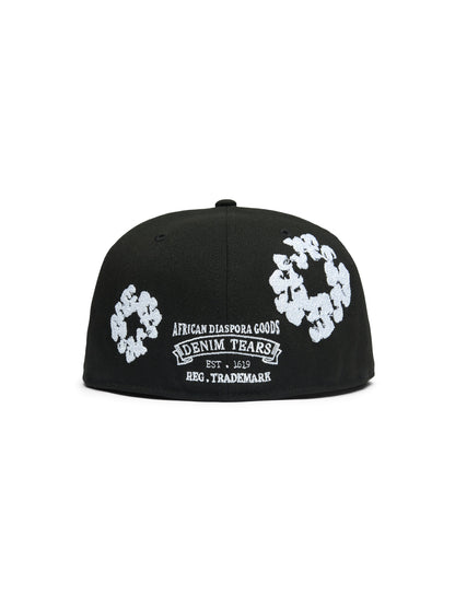 Cotton Wreath New Era 59FIFTY Fitted Cap Black