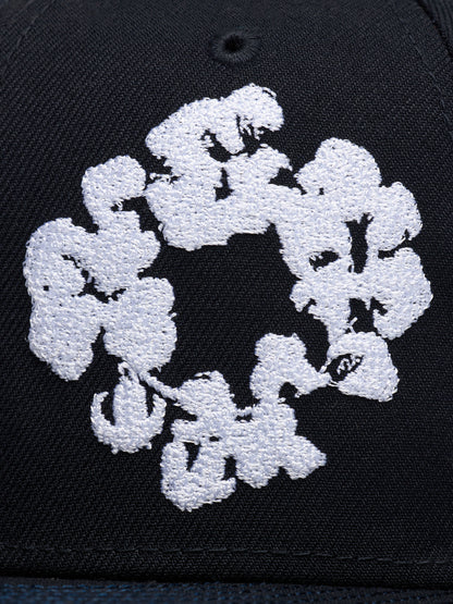 Cotton Wreath New Era 59FIFTY Fitted Cap Navy