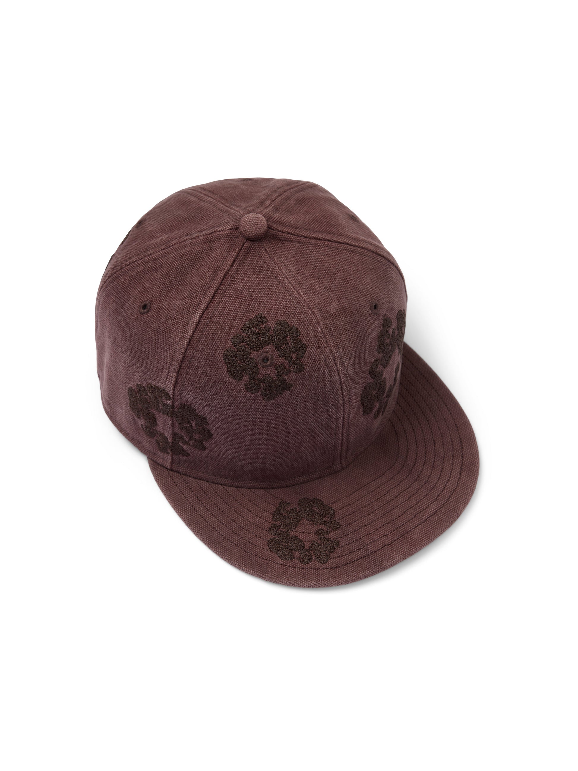 Mono Wreath New Era 59FIFTY Fitted Cap Washed Brown