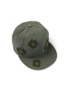 Mono Wreath New Era 59FIFTY Fitted Cap Washed Olive