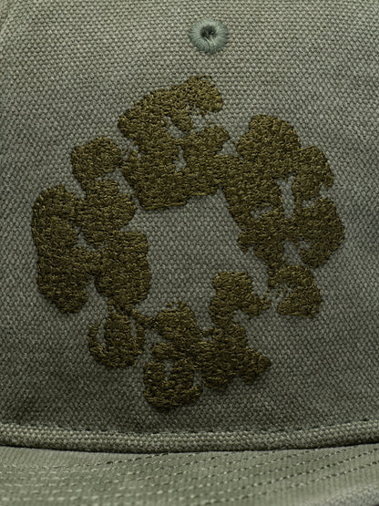 Mono Wreath New Era 59FIFTY Fitted Cap Washed Olive – view 4