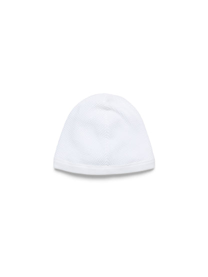 Peace Wreath Waffle Beanie White – view 2