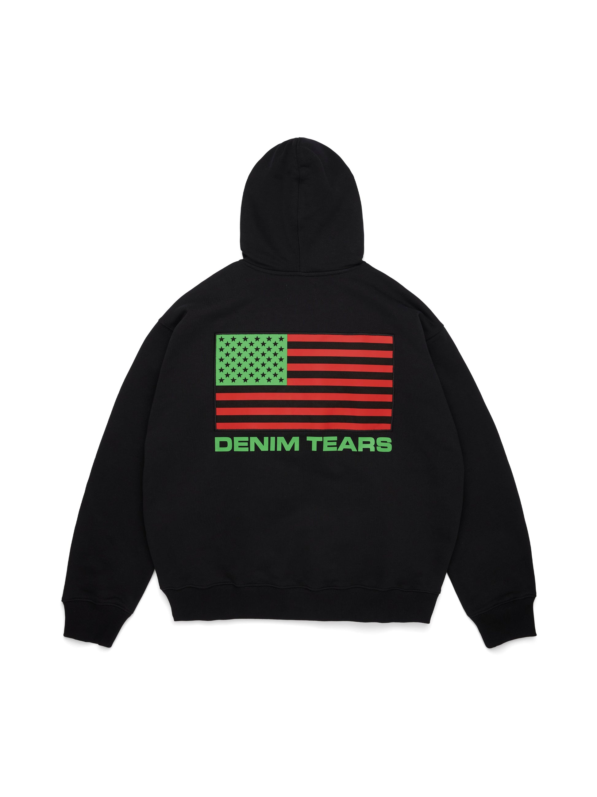 Pan African Zip Hoodie Black – view 2