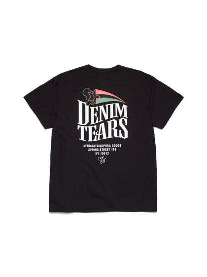 Pan-African Star Tee Black – view 2