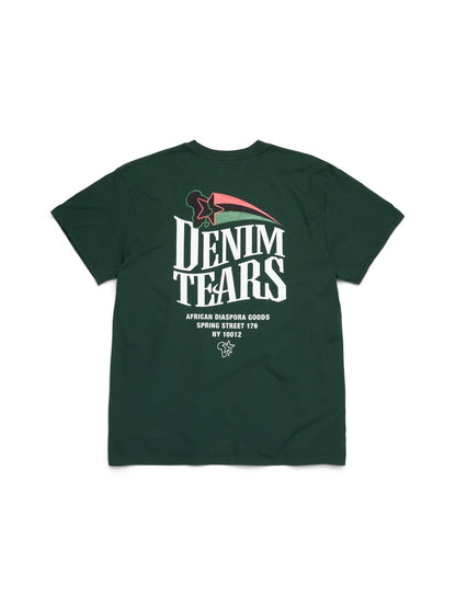 Pan-African Star Tee Green – view 2