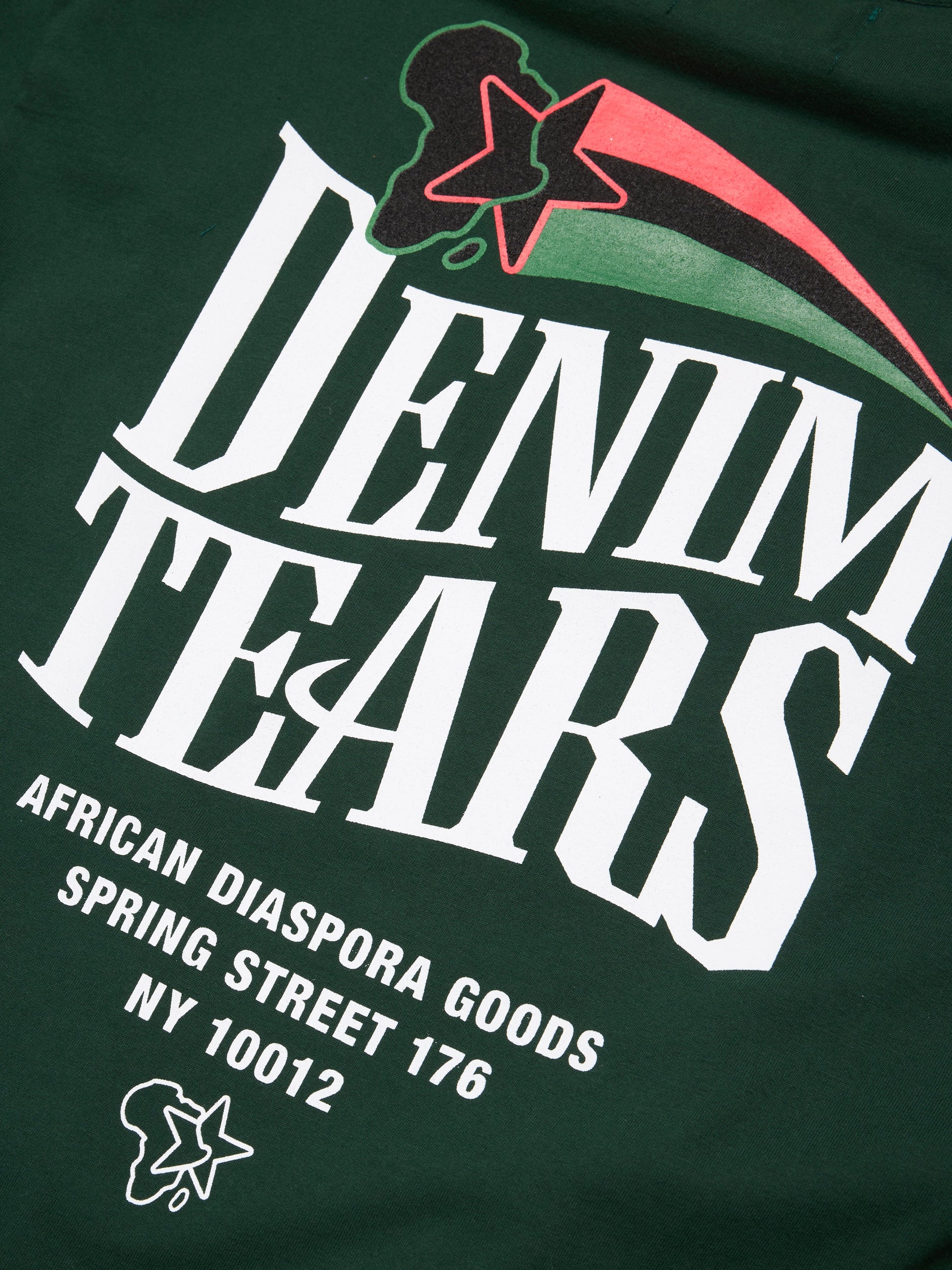 Pan-African Star Tee Green – view 3