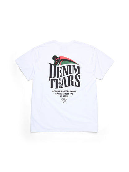 Pan-African Star Tee White – view 2