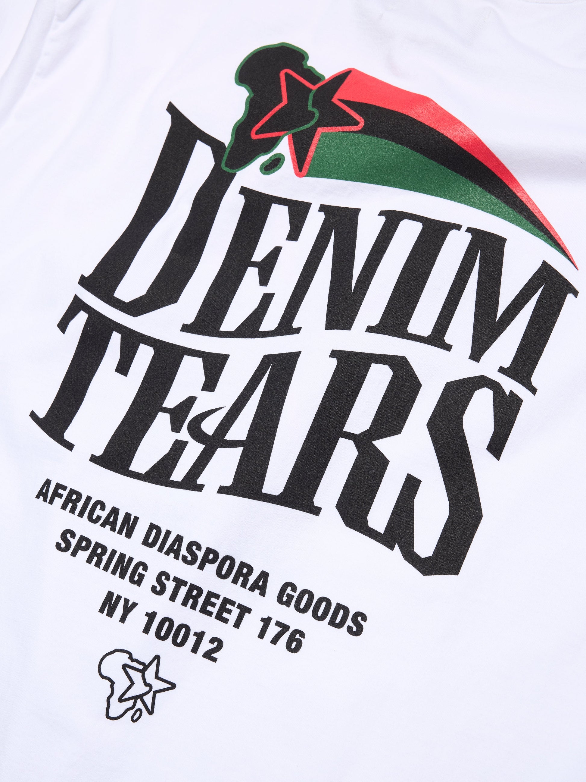 Pan-African Star Tee White – view 3