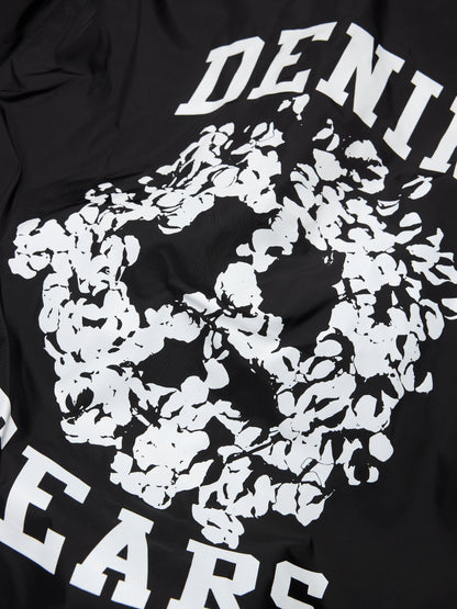 Peace Wreath Coaches Jacket Black – view 3